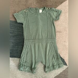 Kate Quinn Sage Green Kids Romper